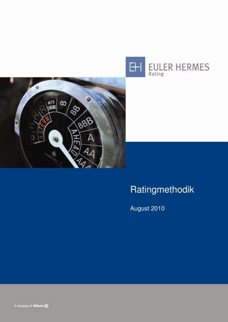 euler hermes rating method.